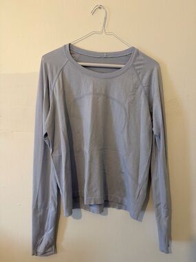 lululemon athletica swiftly tech long sleeve hip length